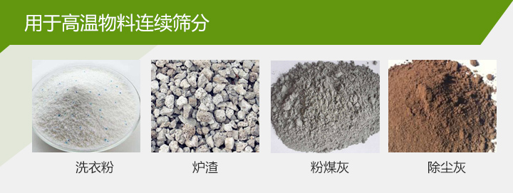 風冷式直線篩分機應用範圍