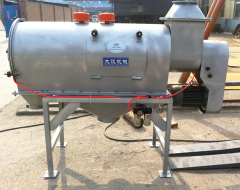 WQS50-130卧式氣流篩分機