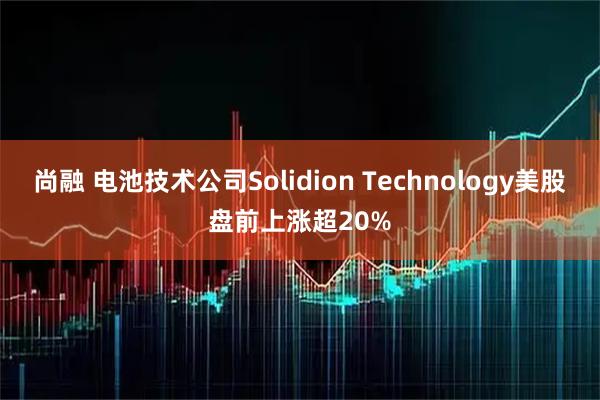 尚融 电池技术公司Solidion Technology美股盘前上涨超20%