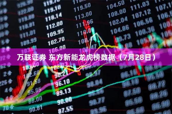 万联证券 东方新能龙虎榜数据（7月28日）